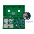 ICS Dual Unit MCP110 Call Point With 19mm Stainless Steel Exit Button