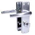 ASEC Stafford Plate Furniture Lever Bathroom With Privacy Turn