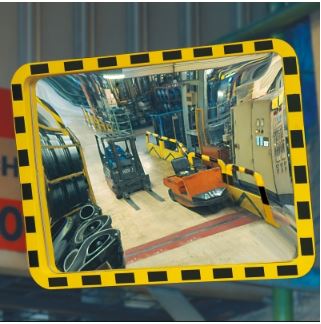 VIEW-MINDER Industrial Mirror - Rectangular