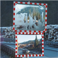 DURABEL IceFree Stainless Steel Mirror