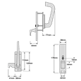 ASEC Disabled Toilet Handle Facility Indicator Set