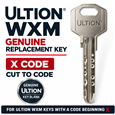 Ultion WXM Key Cut-To-Code (GENUINE KEY BLANK)