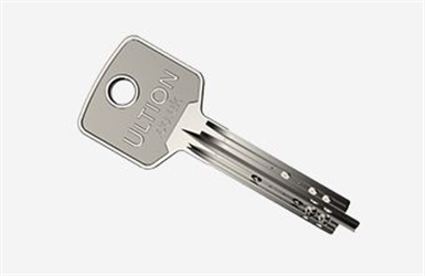 Ultion WXM Key Cut-To-Code (GENUINE KEY BLANK)