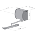 LOCINOX Panther Hydraulic Gate Closer