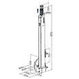 LOCINOX Guardima Magnetic Gate Latch For Single Gates