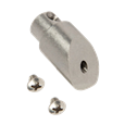 LOCINOX Q Latch End C/W 2 Screws