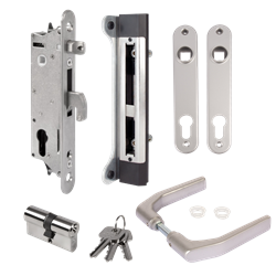 LOCINOX Gatelock Fiftylock Insert Set with Keep For 50mm Box Section SAA