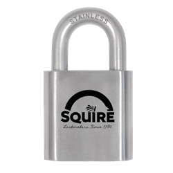 SQUIRE ST50S Stainless Steel Stronghold Padlock Open Shackle