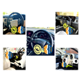 ARMAPLATE AP1000G Resolute Steering Wheel Lock (Sold Secure Automotive Gold)