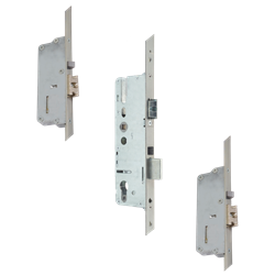YALE Lockmaster AutoEngage Classic Latch & Deadbolt 20mm Radius Faceplate 2 Latch Bolt