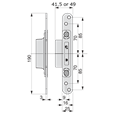 MACO M-TS Hook Keep MF-HO To Suit Timber & Composite Door