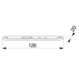 MACO M-TS Cable Transition Cover Face Plate 20mm