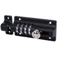 ASEC Combination Tower Bolt Black