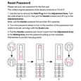 ASEC Combination Tower Bolt Black