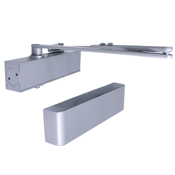 ASEC Architectural Size 2-5 Door Closer With Backcheck & Delayed Action CE/UKCA FD120 C/W Cover & Arm