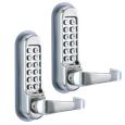 CODELOCKS CL0530 / CL0535 Back To Back Digital Lock Stainless Steel with XTD Gate Lock