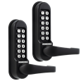 CODELOCKS CL0530 Back To Back Digital Lock Black Marine Grade with XTD Gate Lock