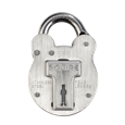 SQUIRE 555 Stainless Steel Old English Marine Padlock Keyed To Differ