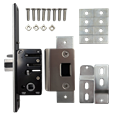 BORG LOCKS S505 AR Aluminium Latch Long Forend 28mm Backset To Suit BL5000 Series