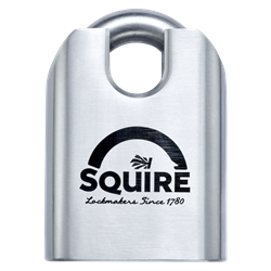 SQUIRE ST65CS 65mm Stainless Steel Stronghold Padlock Closed Shackle