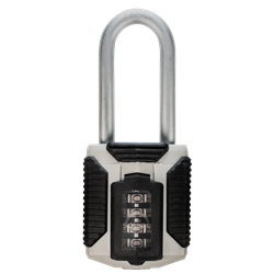 SQUIRE Vulcan ATL Boron Steel Long Shackle Combination Padlock