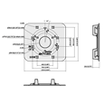 DAHUA PFA152-E Pole Mount Bracket