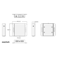 DAHUA Video HDMI Extender PFM700-E Includes Transmitter & Receiver