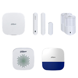 DAHUA Airshield Alarm Kit Including Hub, Internal Siren, External Siren, 2 x PIR and 1 x Magnetic Contact