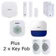 DAHUA Airshield Alarm Kit Including Hub, Internal Siren, External Siren, 2 x PIR and 1 x Magnetic Contact