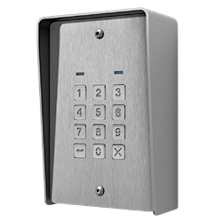 VIDEX 8901/S Keypad Surface Mounted 3 Code 3 Way Illuminated With Rainshield