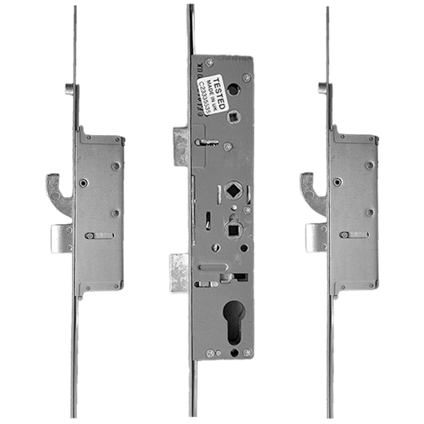 MILLENCO Mantis 3 Lever Operated Latch & Deadbolt 92/62 Twin Spindle 2 Hook 2 Anti Lift Bolts & 2 Rollers