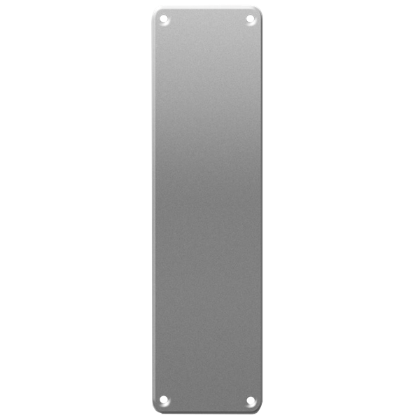 ASEC Finger Plate 75mm Width x 1.2mm Depth (SSS) Satin Stainless Steel