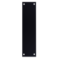 ASEC Finger Plate 75mm Width x 1.2mm Depth (BL) Powder Coated Stainless Steel Black
