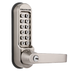 CODELOCKS CL500 PK Front Only Digital Lock With Key Override To Suit Panic Latch