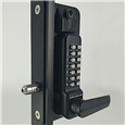 BORG LOCKS BL3435 KO ECP Marine Grade Digital Back To Back Gate Lock With Key Override
