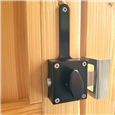BORG LOCKS BL4409 ECP Marine Grade Wooden Gate Digital Lock With Slam Latch & Holdback