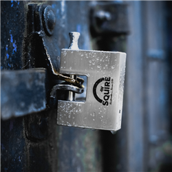SQUIRE Body Only Stronghold ST75S Stainless Steel Container Sliding Shackle Padlock To Take KIK-SS Insert