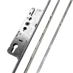 ELITE French Door Slave Lever Operated Latch & Deadbolt Single Spindle