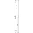 ELITE French Door Slave Lever Operated Latch & Deadbolt Single Spindle
