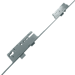 ELITE Automatic Auto Locking Lever Operated Latch & Deadbolt Single Spindle 20mm Faceplate - 2 Deadlocking Latch Bolts