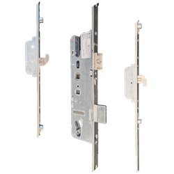 ELITE Standard Lever Operated Latch & Deadbolt Twin Spindle Designed To Accept Optional Shootbolts - 2 Hook 4 Roller