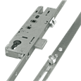 ELITE Standard Lever Operated Latch & Deadbolt Twin Spindle Designed To Accept Optional Shootbolts - 2 Hook 4 Roller