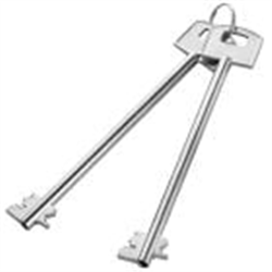 Cut Key High Security EN1300 Double Bitted
