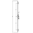 AVOCET Pioneer Caravan Lock Latch & Deadbolt With 2 Deadbolt