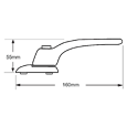 CHAMELEON Lite Inline Espag Handle With 5 Spindles