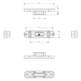 ROTO Bolt Keep Suitable For Flush Timber 373295