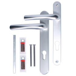 HOPPE Tokyo 92mm Door Furniture 230mm Backplate With 203mm Screw Centres