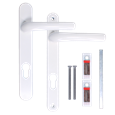 HOPPE Tokyo 92mm Door Furniture 230mm Backplate With 203mm Screw Centres