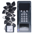 INTRATONE SC05 Only One Integrated Video, Keypad & Proximity Intercom 1- 10 Dwellings With 20 Fobs & 15 Years Data