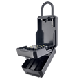 SQUIRE Portable Push Button Key Keep 2 Combination Key Safe With Shackle